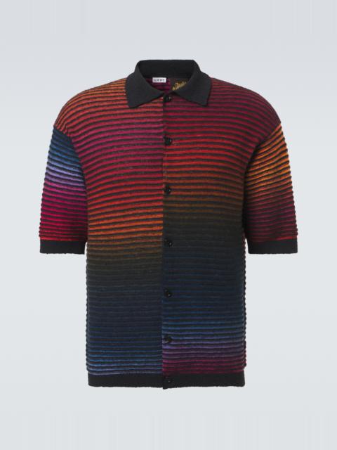 Loewe Paula's Ibiza Anagram cotton-blend shirt