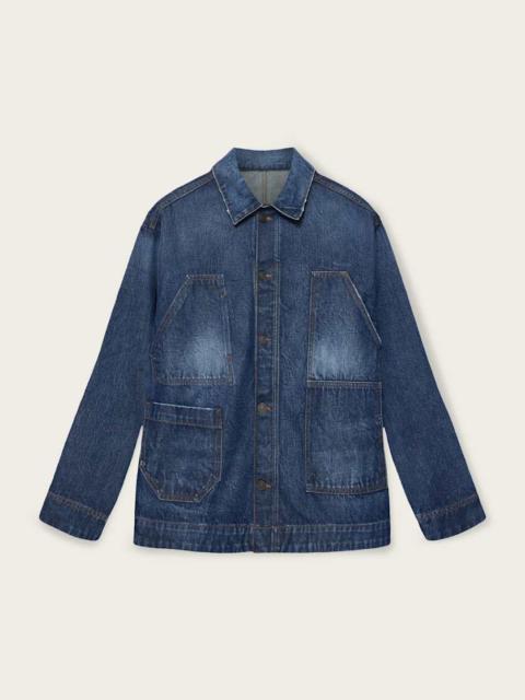 ALLSAINTS MUKESH RELAXED FIT DENIM JACKET