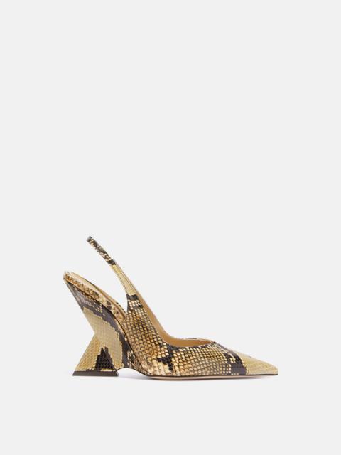 THE ATTICO ''CHEOPE'' SAND AND BLACK SLINGBACK