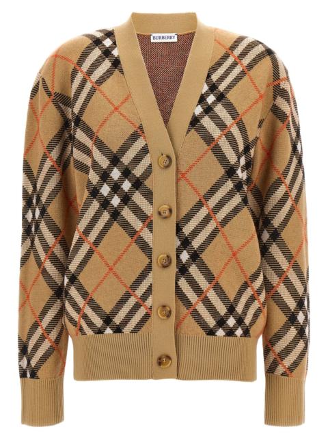 Burberry Check Sweater, Cardigans Beige