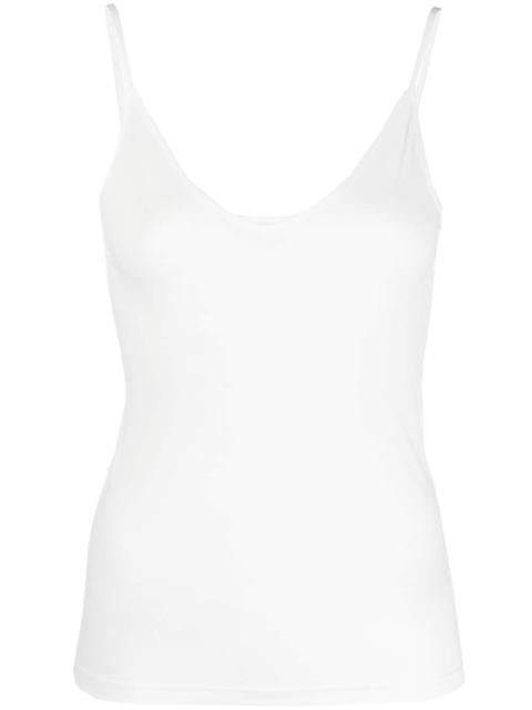 Jil Sander V-neck plain tank top