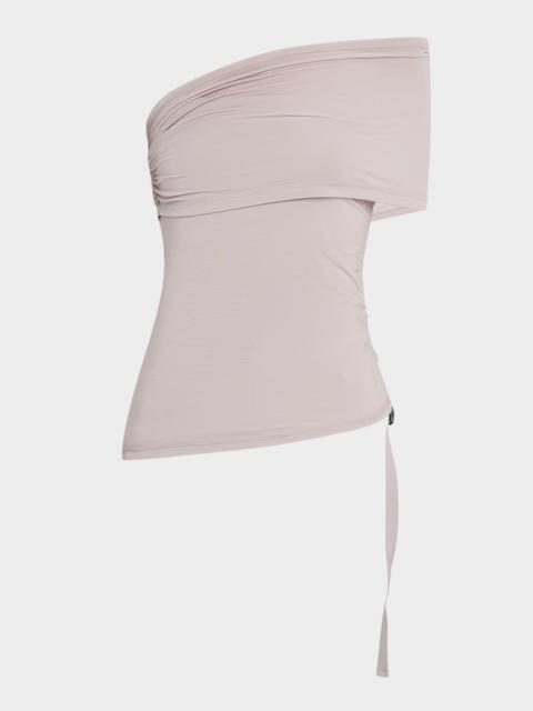 Helmut Lang Asymmetric Protection Top