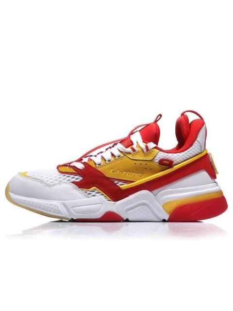 Li-Ning (WMNS) Li-Ning Stylish Shoes 'White Red Yellow' AGLN246-2