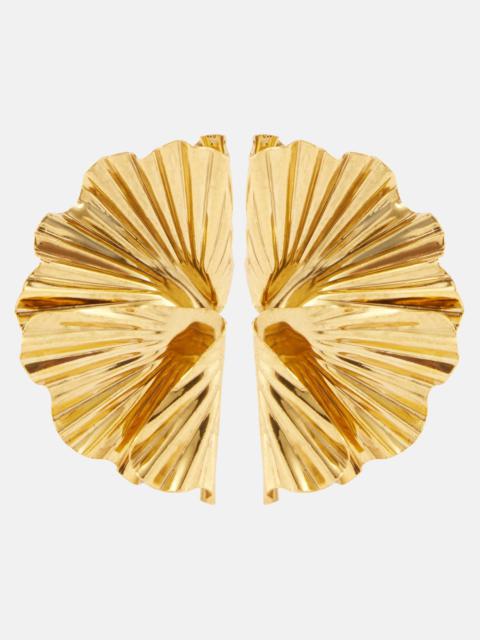 Darya 18kt gold-plated earrings