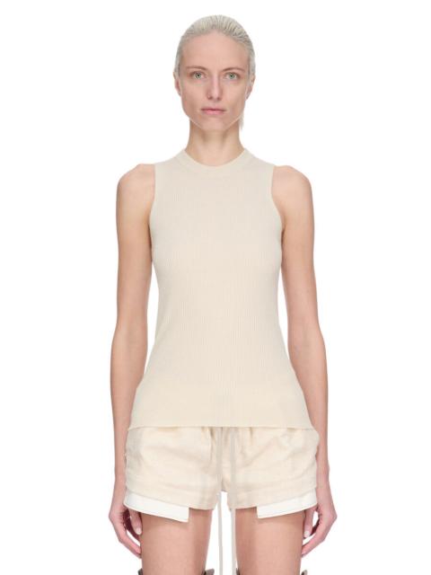 Rick Owens ribbed sleeveless top