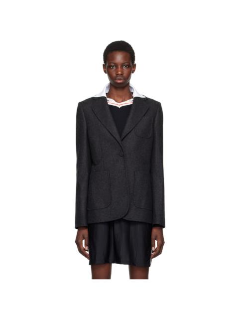 WALES BONNER Gray Iris Blazer