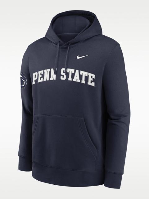 Nike Penn State Sideline Club Men's Nike College Pullover Hoodie