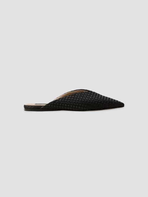 NAGHEDI Women's Strada Satin Mules - Onyx