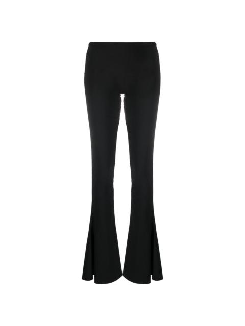KNWLS Drd flared trousers