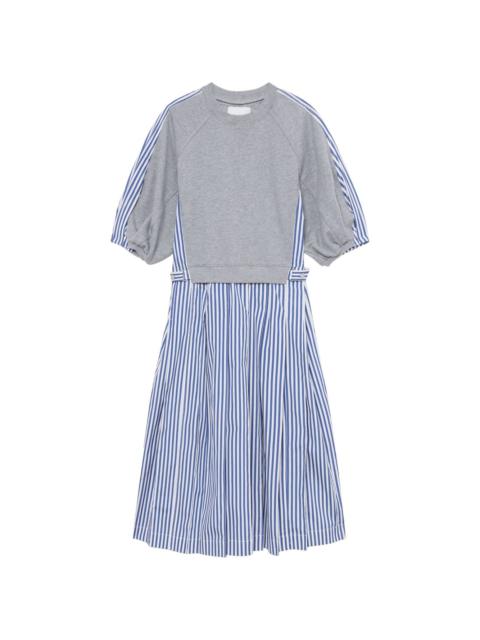 sacai Cotton Knit Dress | REVERSIBLE