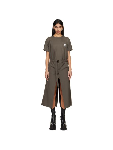 Taupe Carhartt WIP Edition Midi Dress