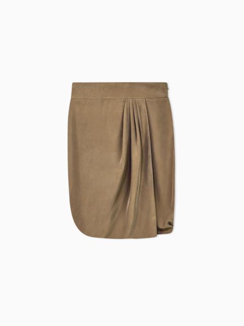 GIORGIO ARMANI ARMANI/ARCHIVIO SS1990 WRAP-EFFECT SKIRT