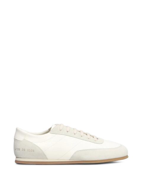 Common Projects Common Projects Minimal Runner Suede-panelled Sneakers