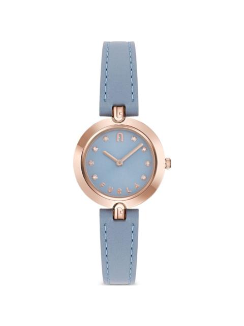 FURLA Logo Links 28mm watch