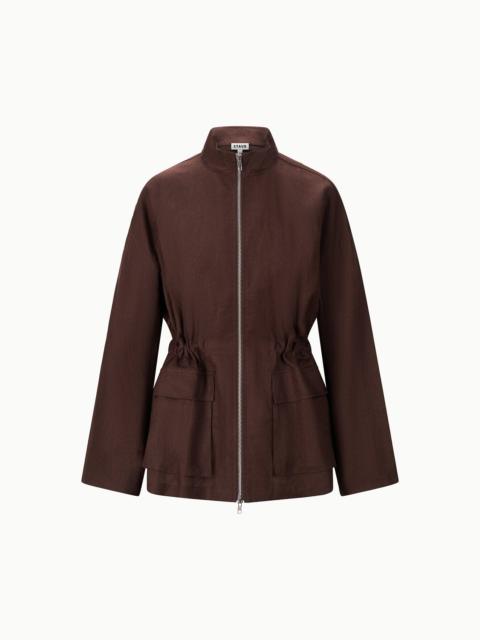 STAUD STAUD REED LINEN JACKET ROOT