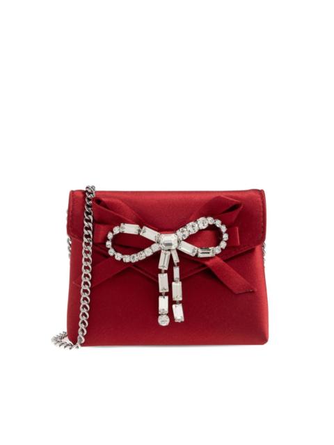 JIMMY CHOO bow chain mini bag