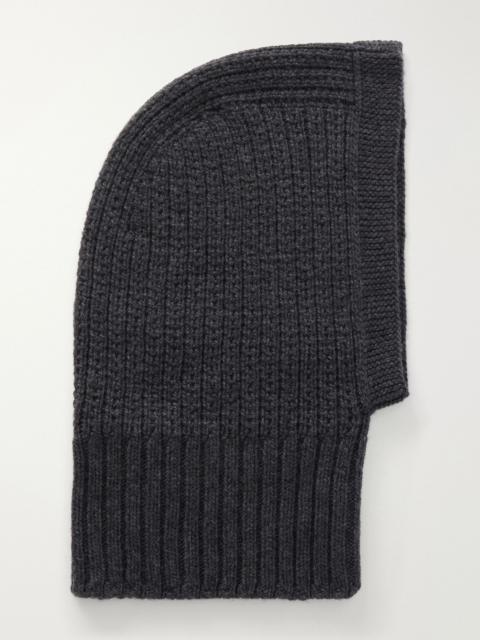Johnstons of Elgin Waffle-Knit Cashmere Snood Black
