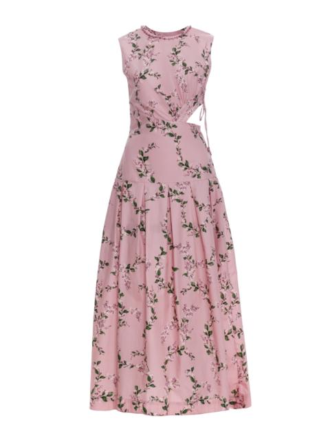 Agua by Agua Bendita Otoño Wisteria Midi Dress