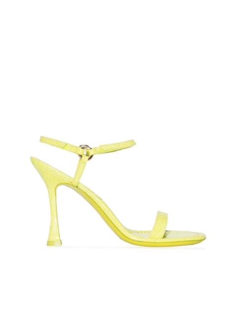 BY FAR Mia 100mm sandals