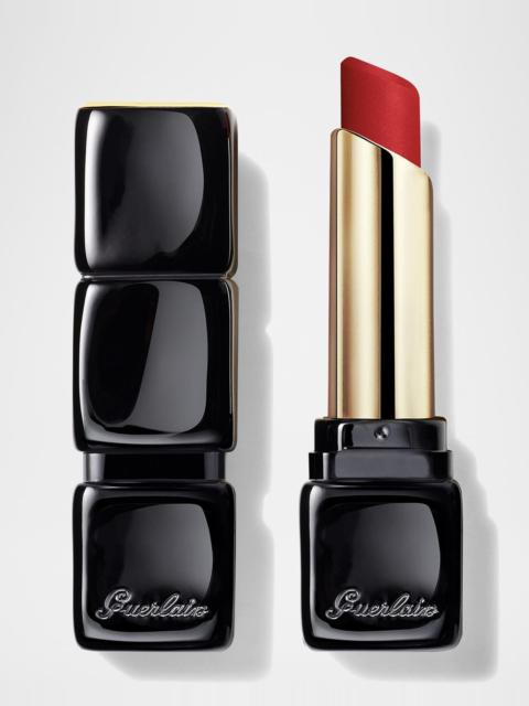 GUERLAIN KissKiss Tender 16-Hour Comfort Lightweight Luminous Matte Lipstick