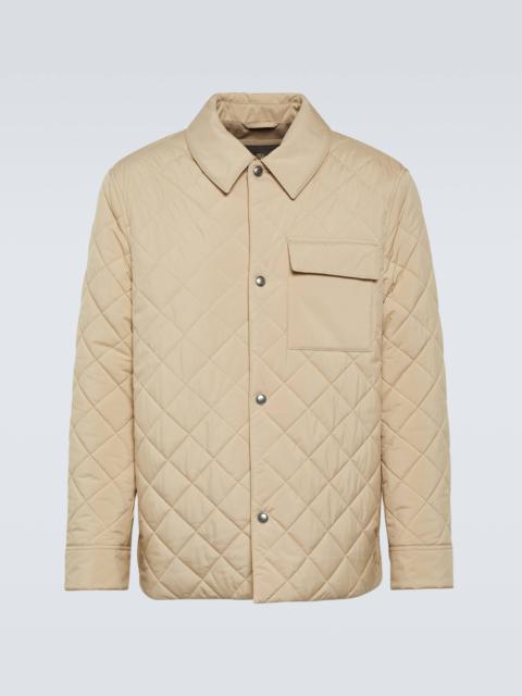 Ampay quilted overshirt
