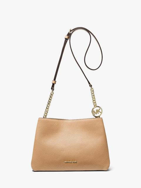 MICHAEL KORS Christina Small Pebbled Leather Crossbody Bag