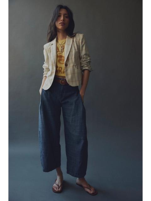 FREE PEOPLE We The Free Free To Roam Cropped Jeans