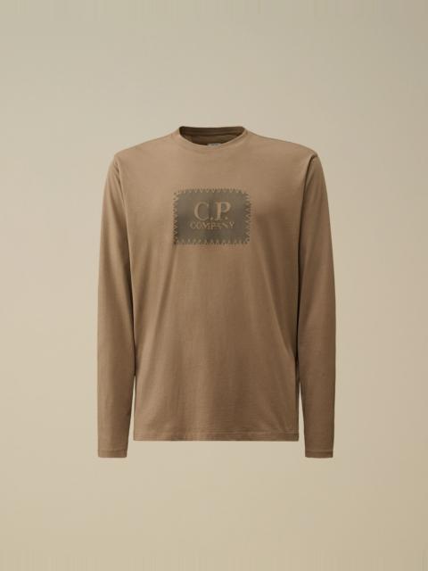 30/1 Jersey Logo Label Longsleeve T-Shirt