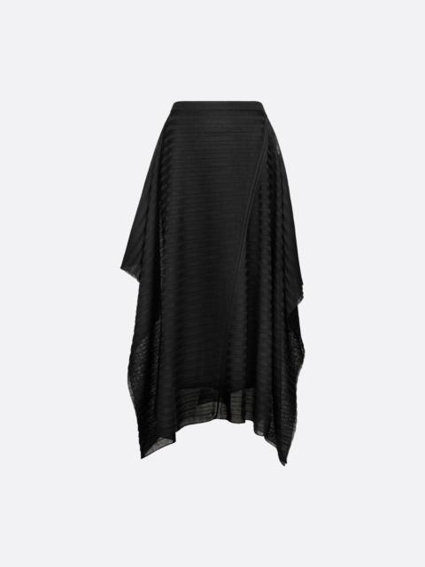 Dior Mid-Length Draped Skirt