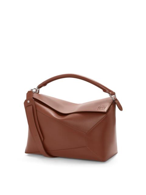 Loewe Large Puzzle bag in shiny calfskin