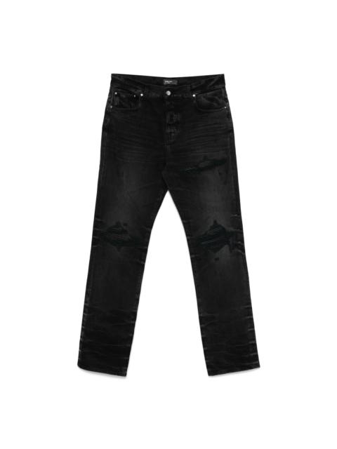 AMIRI Leather Straight MX1 Jeans