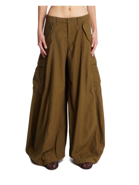 R13 Green Siouxsie Field Cargo Pants