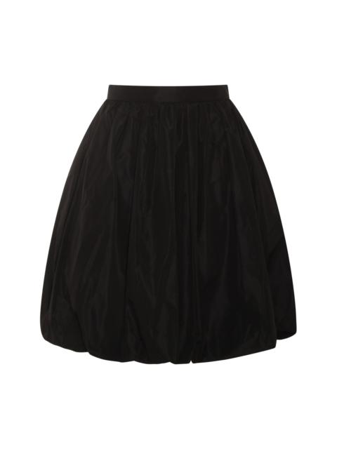 black midi skirt