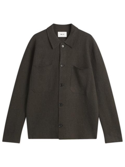 NN07 NN07 Jonas Boiled Wool Overshirt