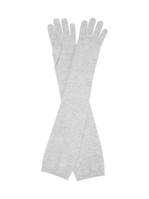 【送料&関税込】Max Mara Grey Timor Long Gloves Max Mara Grey Timor Long Gloves | italist