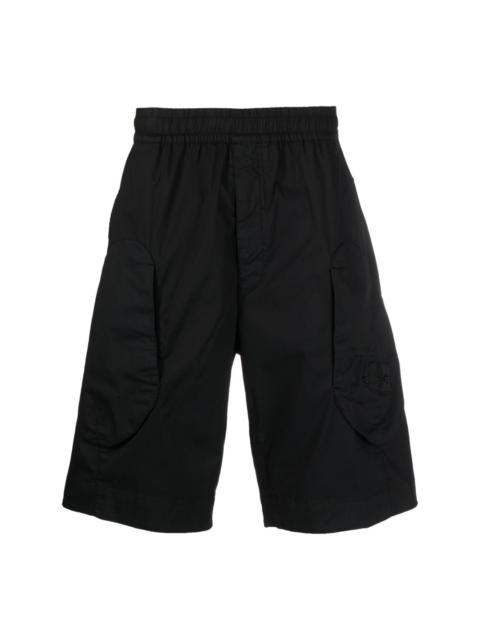 Stone Island Shadow Project cotton-blend drop-crotch shorts