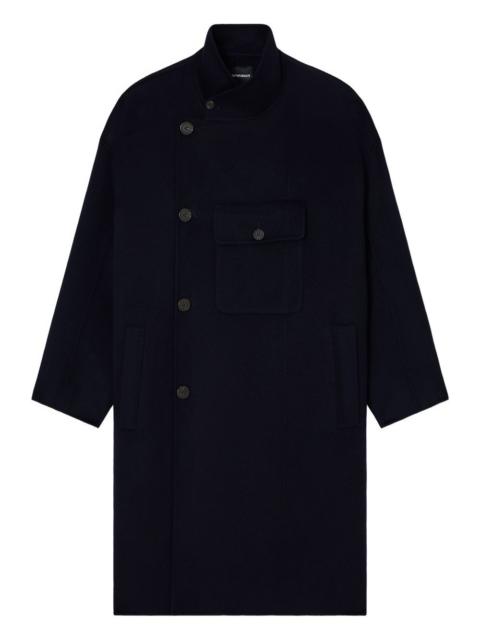 EMPORIO ARMANI buttoned double-breasted coat