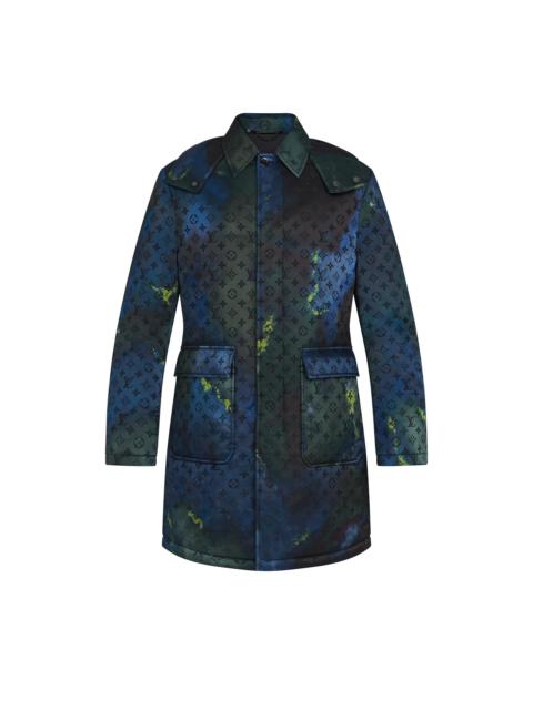 Louis Vuitton Padded Monogram Tie-and-Dye Parka