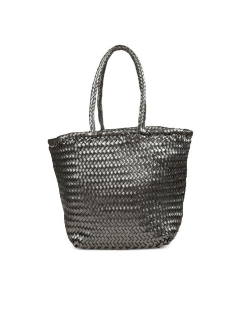 DRAGON DIFFUSION woven grace basket small tote bag