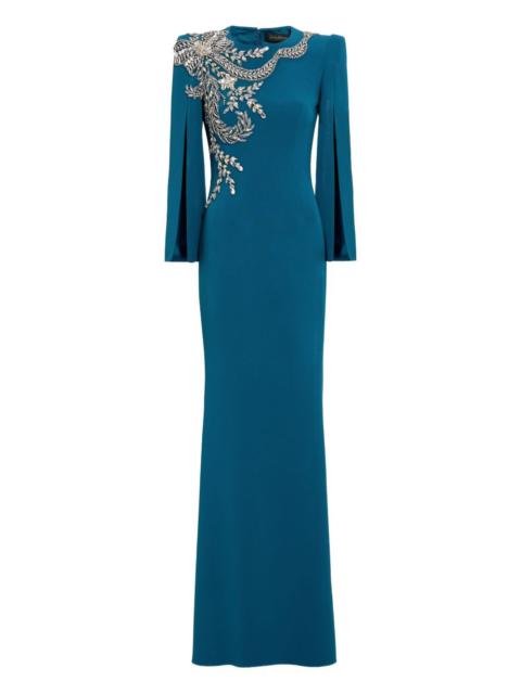 JENNY PACKHAM crystal-embellished maxi dress