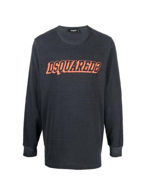 logo-print long-sleeve sweatshirt