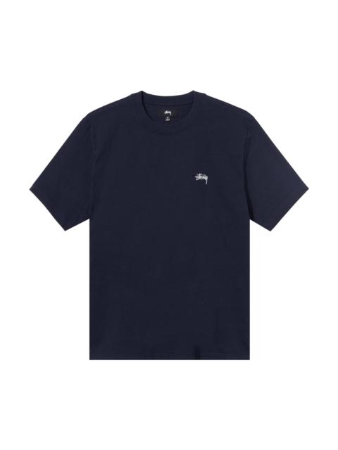 Stüssy Stussy Stock Logo Short-Sleeve Crew 'Navy'