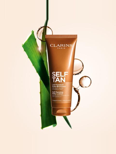 CLARINS Self-Tanning Milky Lotion Face + Body Tanner
