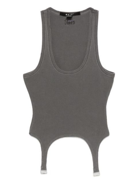 Ksubi Origin garter-detail tank top