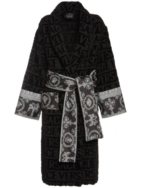VERSACE Cotton bathrobe