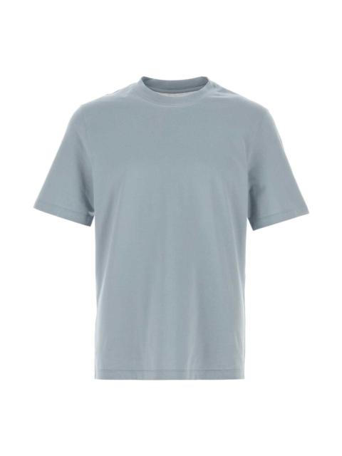 Powder Blue Cotton T-shirt