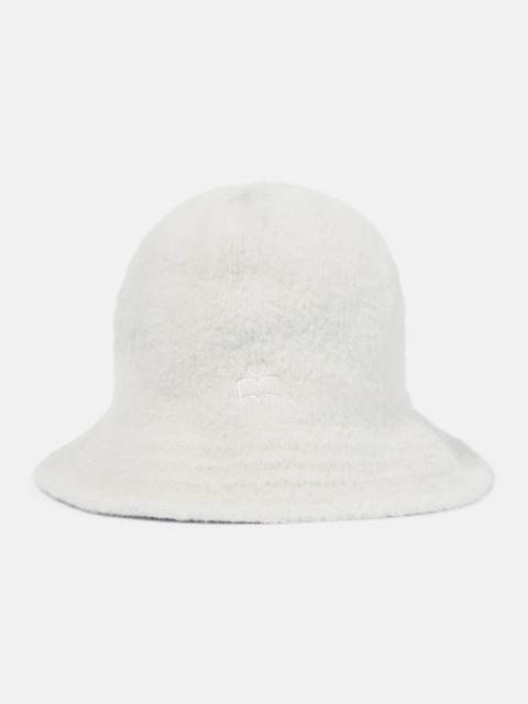 Isabel Marant Holmy embroidered bucket hat