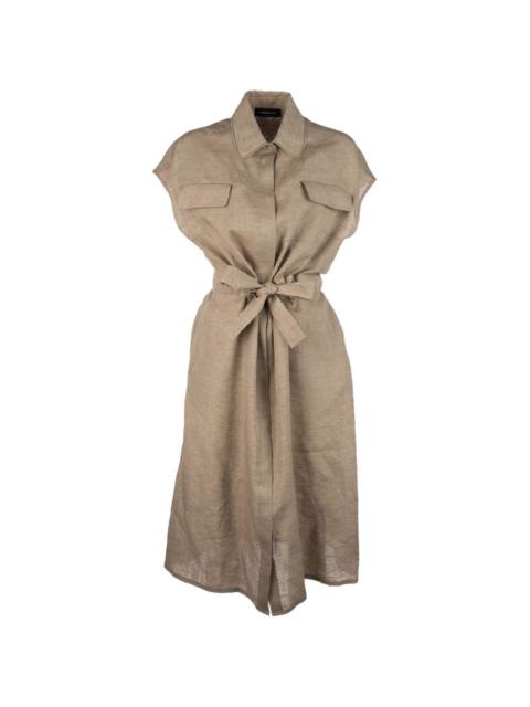 FABIANA FILIPPI Abiti belted-detail midi dress