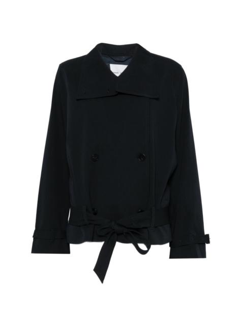 SAMSØE SAMSØE Sabianca double-breasted belted jacket