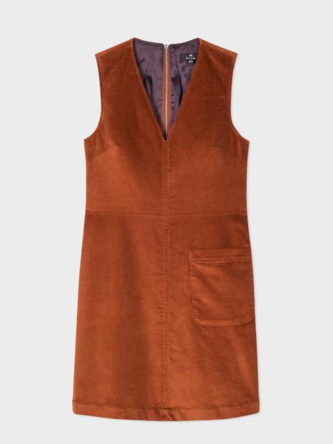 Paul Smith Corduroy V-Neck Dress